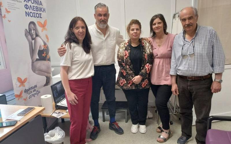 Πραγματοποιήθηκαν στον δήμο Βέροιας δωρεάν προληπτικοί έλεγχοι φλεβών / αρτηριών
