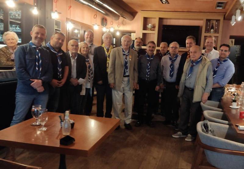 Η Ενωση Παλαιών Προσκόπων Βέροιας τίμησε τον Τάκη Βλαχόπουλο