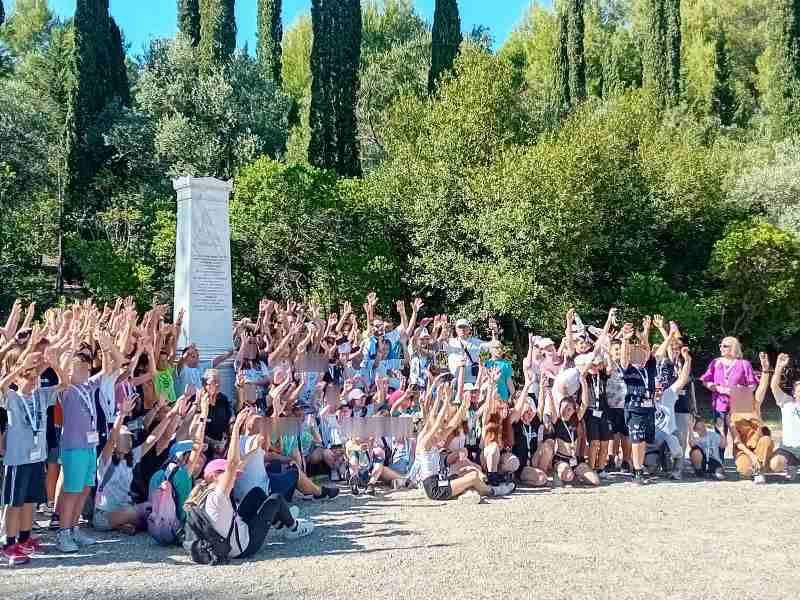Το 3ο Δημοτικό Σχολείου Αλεξάνδρειας στην Αρχαία Ολυμπία