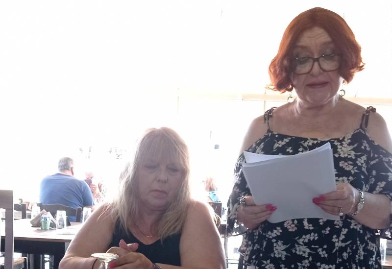 Συνεστίαση του Συλλόγου Λεχοβιτών Αλεξάνδρειας με καλεσμένη την ποιήτρια Θεοδότα Σαρβάνη