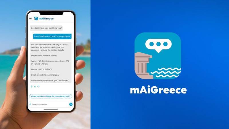 mAiGreece: Ο νέος ψηφιακός βοηθός για τους επισκέπτες της Ελλάδας