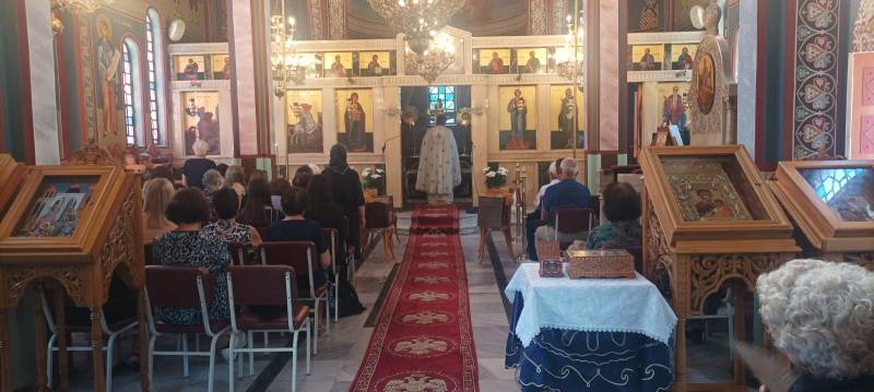Πραγματοποιήθηκε το καθιερωμένο ετήσιο πάνδημο μνημόσυνο στην Μονή «Αγίου Γεωργίου Περιστερεώτα»
