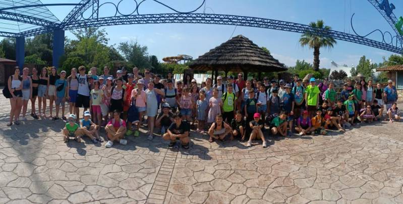 Εκδρομή του Κένταυρος mountain summer camp στην Water Land
