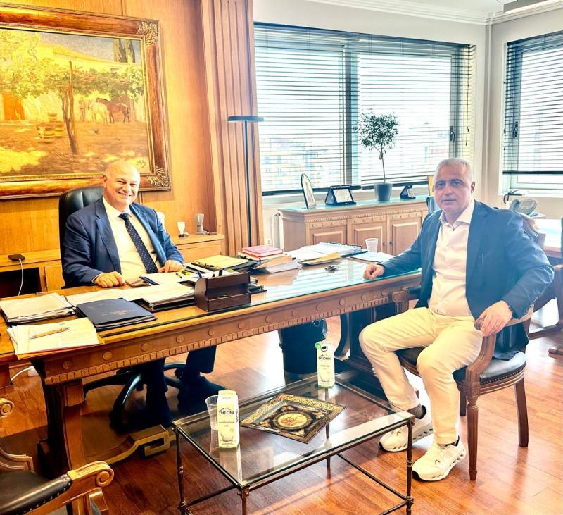 Συνάντηση Τσαβδαρίδη με τον Υπουργό Αγροτικής Ανάπτυξης – Τι συζήτησαν