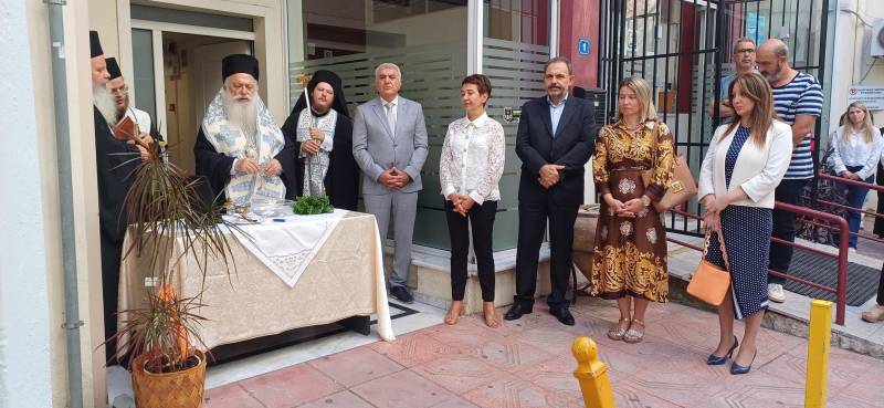 Αγιασμός στα γραφεία της Διεύθυνσης Δευτεροβάθμιας Ημαθίας