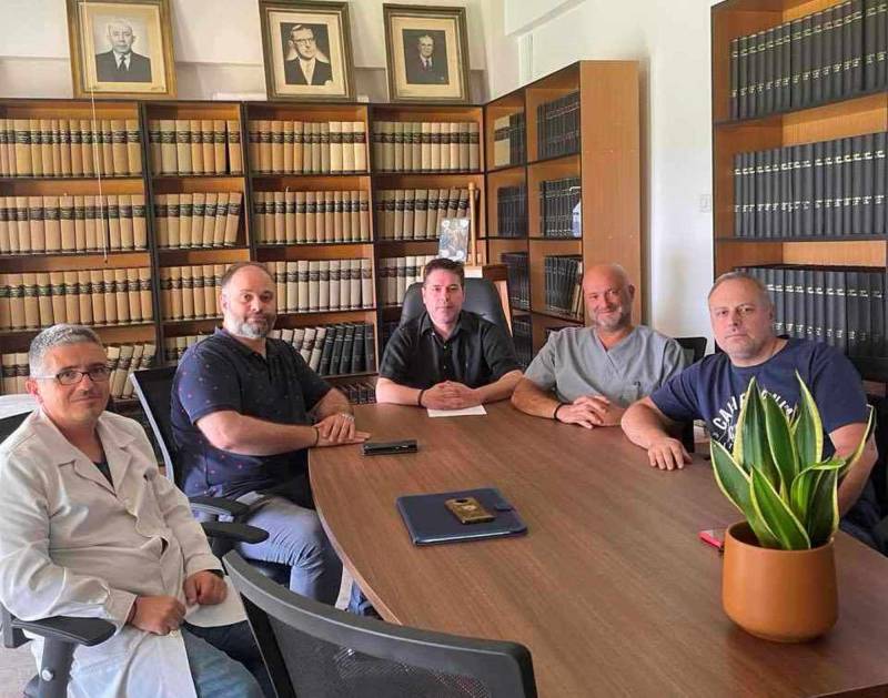 Ενημερωτική συνάντηση για την υποστήριξη του Νοσοκομείου Νάουσας