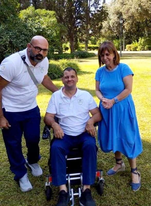 Στην Πρόεδρο της Δημοκρατίας ο Ζησίδης του “Εν Σώματι Υγιεί”