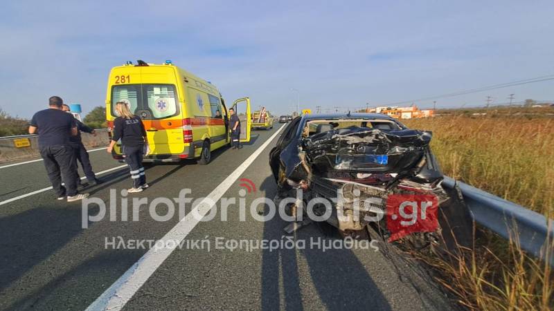 Δύο νεκροί σε τροχαίο στην Εγνατία κοντά στην Κουλούρα