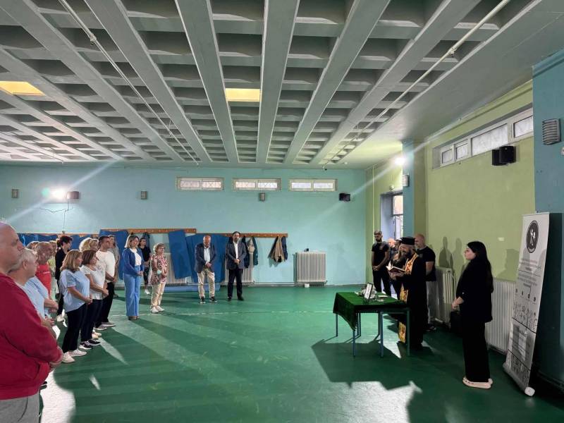 Αγιασμός και έναρξη σεζόν στην “Ηλιοείδεια”