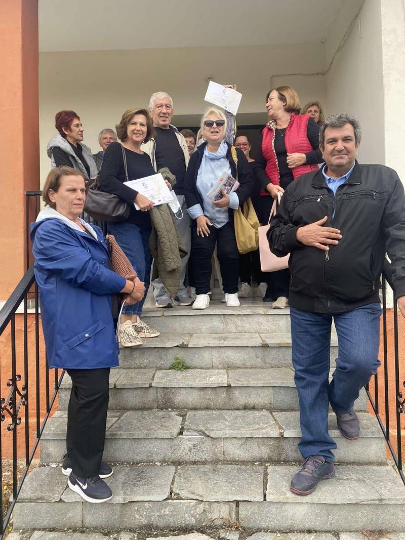 Μεγάλη συμμετοχή στις καταρτίσεις για τα Ευρωπαϊκά Δικαιώματα Υγείας της Τρίτης Ηλικίας σε ορεινές κοινότητες