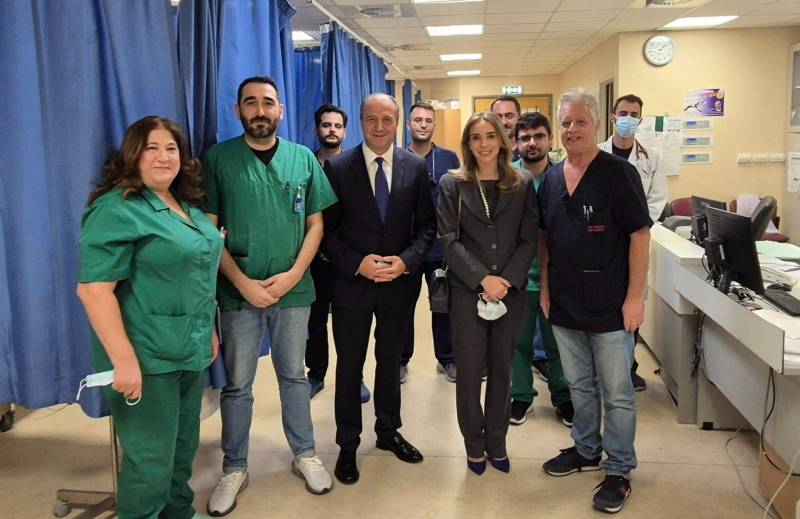 Επίσκεψη της Γενικής Γραμματέως Υπηρεσιών Υγείας στο Νοσοκομείο Βέροιας