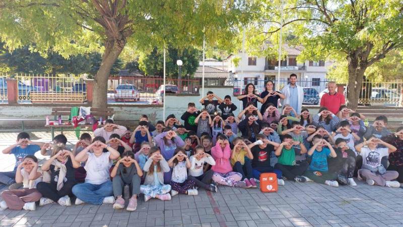 Aπινιδωτής στο Δημοτικό Σχολείο Αγκαθιάς