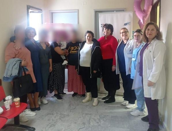 Επιτυχημένη δράση γυναικολογικών εξετάσεων για γυναίκες Ρομά στη Βέροια
