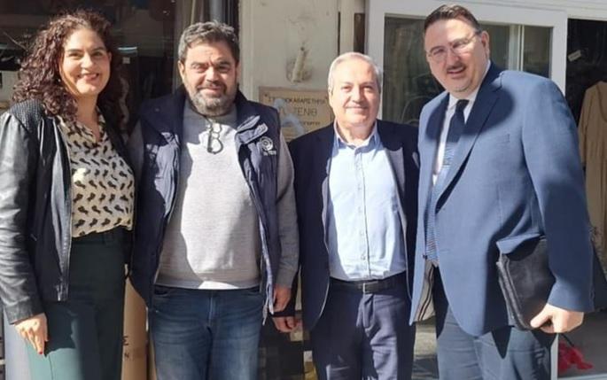 Επίσκεψη του Γενικού Γραμματέα Κοινωνικών Ασφαλίσεων στον ΕΦΚΑ Νάουσας και συναντήσεις με τοπικούς φορείς