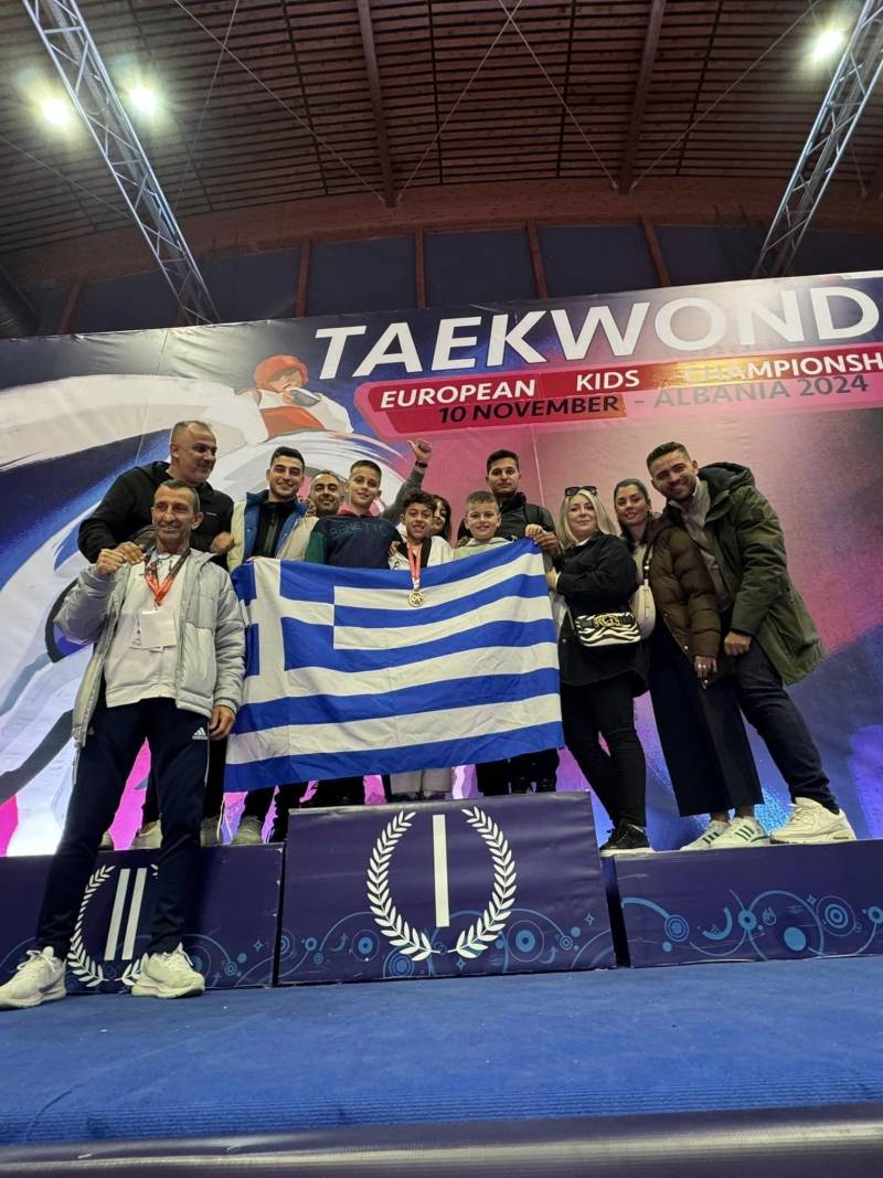 Φίλιππος Αλεξάνδρειας: Επιτυχία στο Πανευρωπαϊκό Πρωτάθλημα Παμπαίδων Ταε Κβο Ντο
