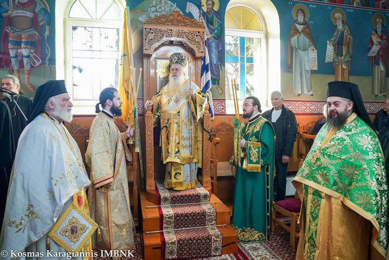 Λαμπρός εορτασμός του Οσίου Ιακώβου Τσαλίκη στην Άμμο