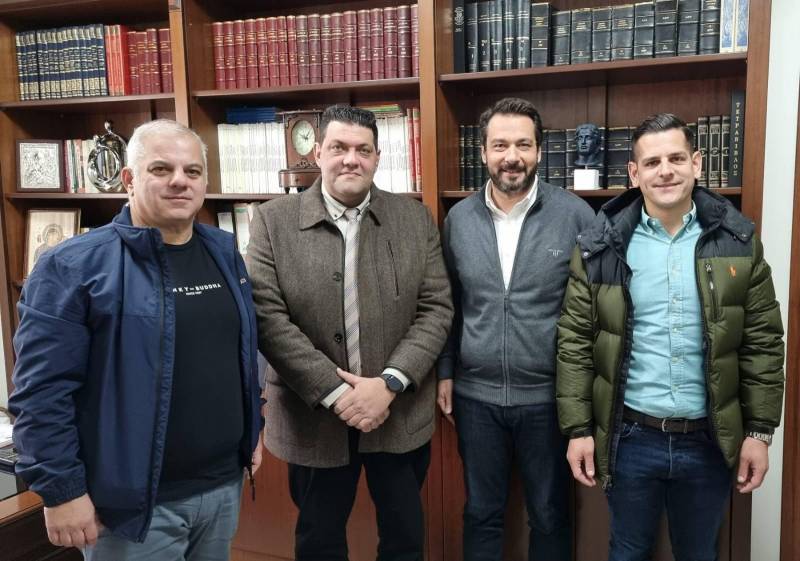 Συνάντηση Τάσου Μπαρτζώκα με ΕΣΠΕΚΜ: Στο επίκεντρο τα ζητήματα των στρατιωτικών