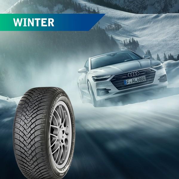 Έκπτωση -10% σε όλα τα χειμερινά ελαστικά Falken στον Γερουλίδη