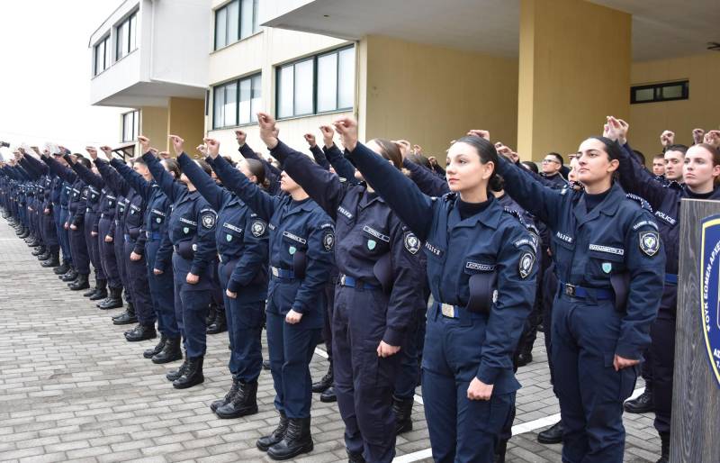 Ορκίστηκαν 266 νέοι δόκιμοι αστυφύλακες στη Νάουσα