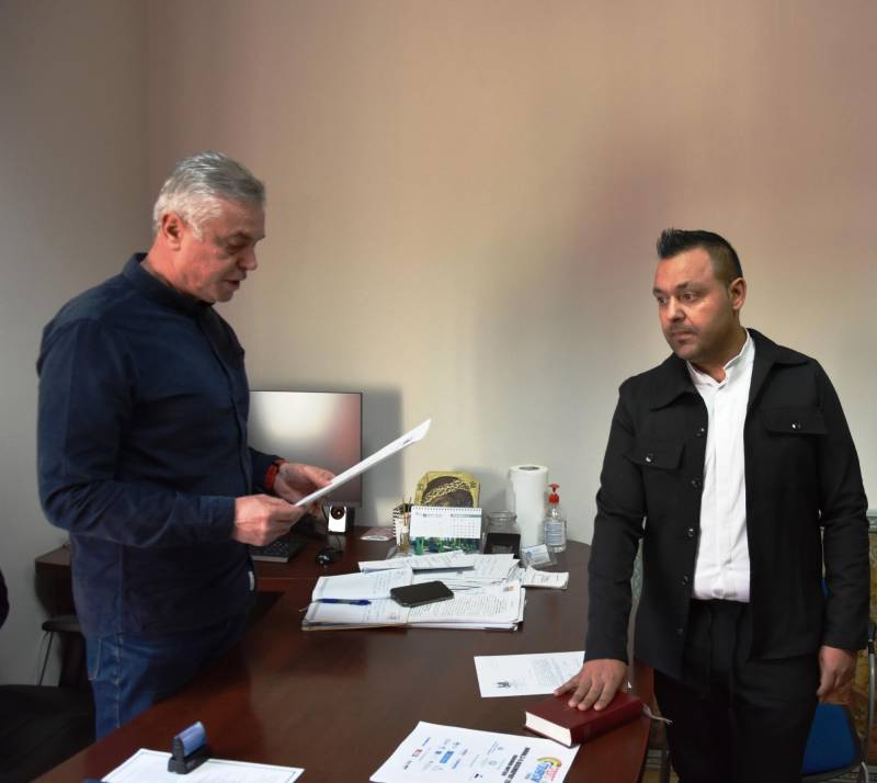 Ορκωμοσία νέου τοπικού συμβούλου στη Νάουσα