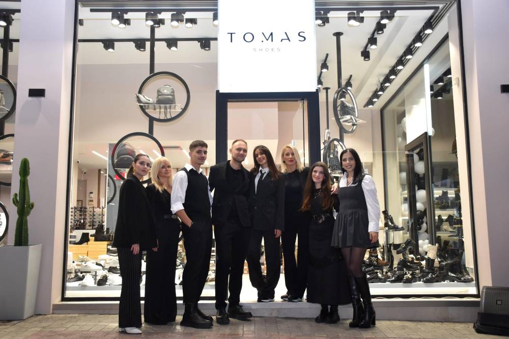 Λαμπερά εγκαίνια για το νέο κατάστημα TOMAS SHOES στη Βέροια: Μόδα, στυλ και εκπτώσεις για το κοινό!