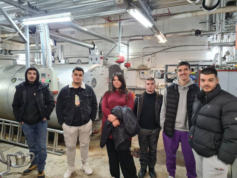 Εκπαιδευτική Επίσκεψη του Τμήματος Ηλεκτρολογίας της ΕΠΑ.Σ. Μαθητείας ΔΥΠΑ στο Γενικό Νοσοκομείο Βέροιας