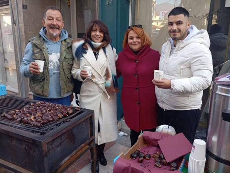 Χριστουγεννιάτικη γιορτή στην Οδό Παναγούλη από την Δημοτική Κοινότητα Νάουσας