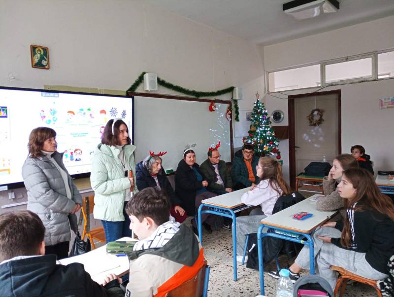 Μια διαδραστική συνάντηση γεμάτη γνώση και ευαισθησία στο Λάππειο Γυμνάσιο