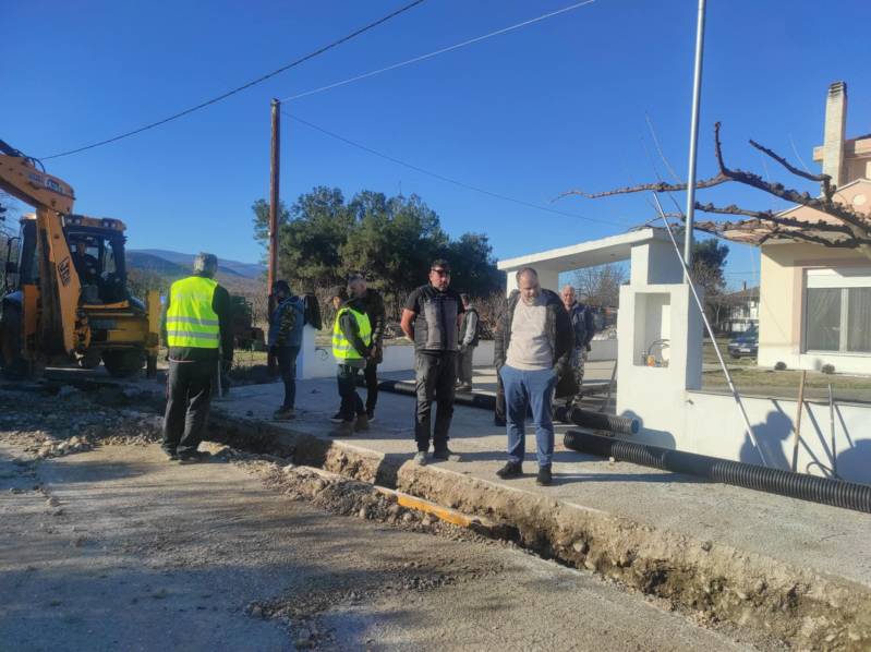 Ξεκίνησε η κατασκευή της αποχέτευσης Γιαννακοχωρίου – Μαρίνας