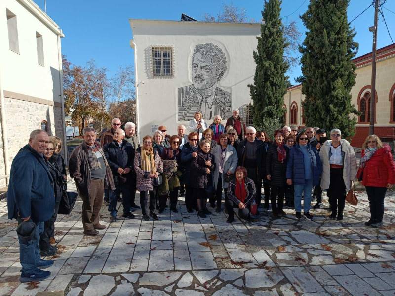 Ο Σύνδεσμος Πολιτικών Συνταξιούχων Ημαθίας πραγματοποίησε ημερήσια εκδρομή στα Τρίκαλα