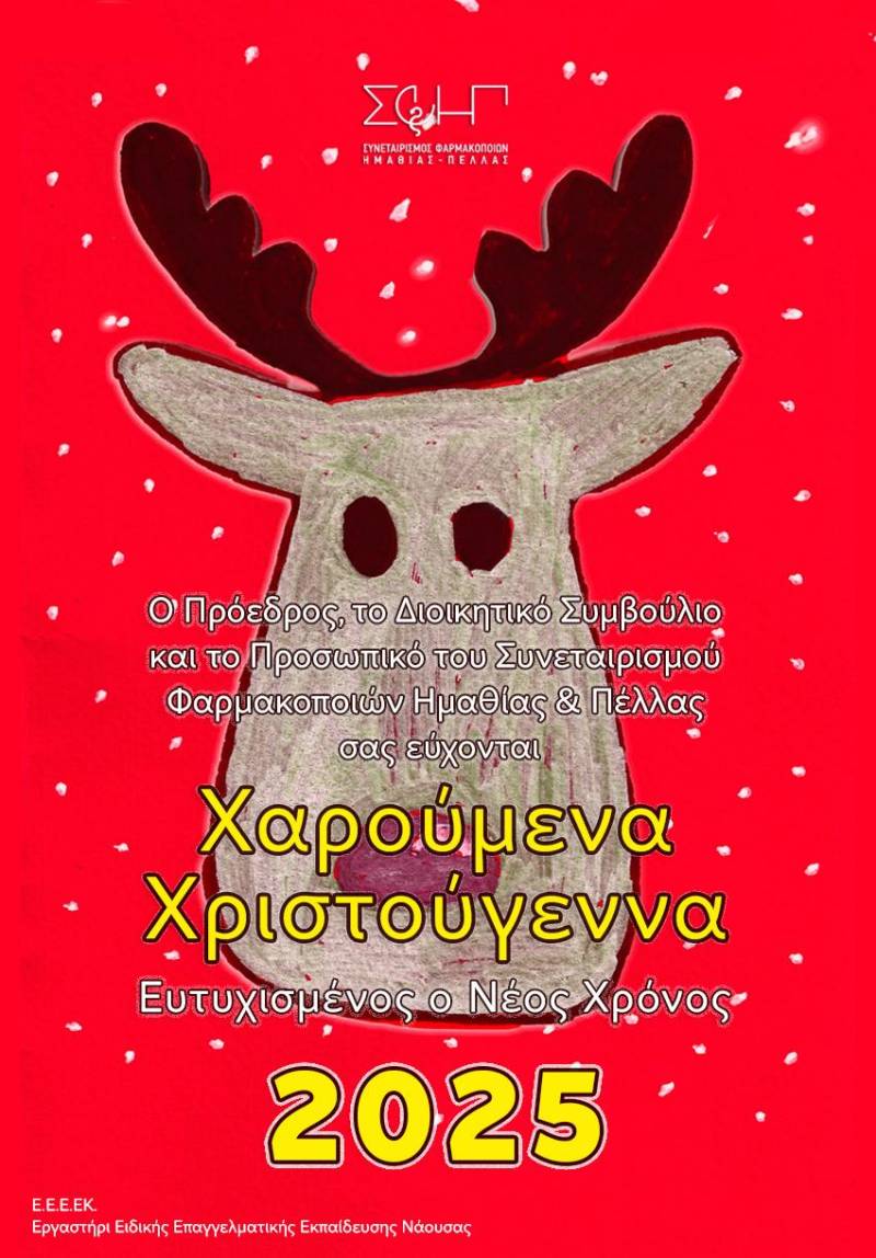 Χριστουγεννιάτικη στήριξη από τον ΣΦΗΠ στο ΕΕΕΕΚ Νάουσας