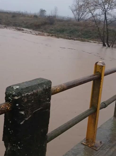 Αύξηση της στάθμης του νερού στην Τάφρο 66 υπό την πίεση της κακοκαιρίας Bora