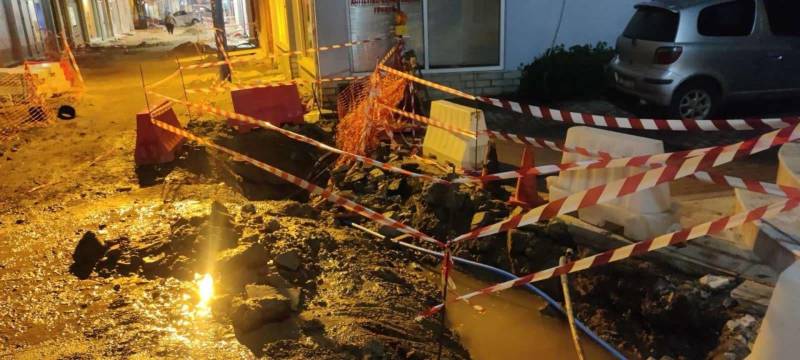Εντοπισμός και Αποκατάσταση Μεγάλης Βλάβης στο Δίκτυο Ύδρευσης της Νάουσας
