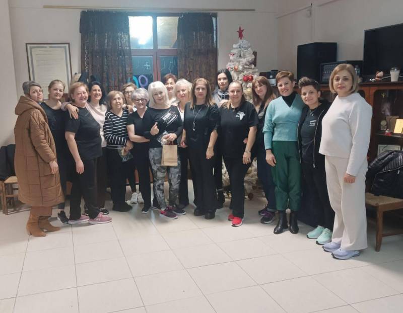 Η Μίεζα Κοπανού έκοψε την βασιλόπιτα