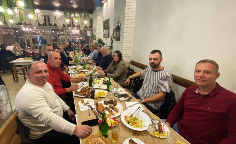 Δείπνο ενότητας της παράταξης «Ώρα Ευθύνης» υπό τον Δήμαρχο Αλεξάνδρειας Παναγιώτη Γκυρίνη