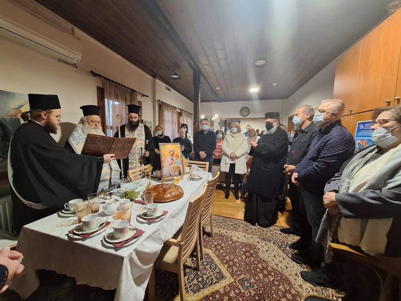 Αγιασμός και Κοπή Βασιλόπιτας στο Κέντρο Μέριμνας ΑμεΑ Βέροιας