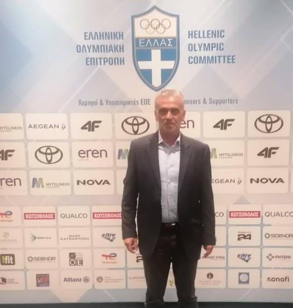 Ο Δημοσθένης Γυρούσης επανεξελέγη στην Ελληνική Ολυμπιακή Επιτροπή