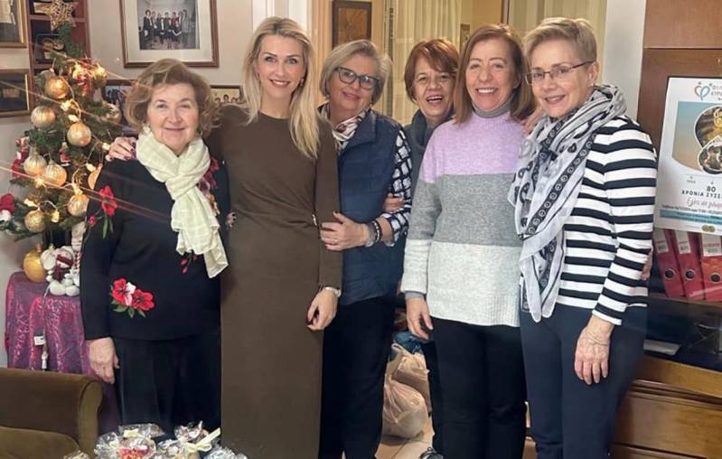 Επισκέψεις αγάπης στη Φιλόπτωχο Κυριών Βέροιας