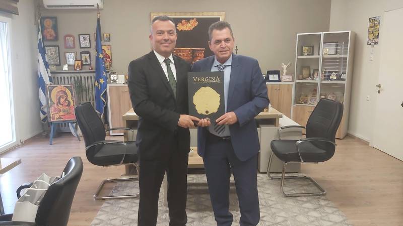 Ο Γενικός Πρόξενος της Τουρκίας επισκέφθηκε την Βέροια