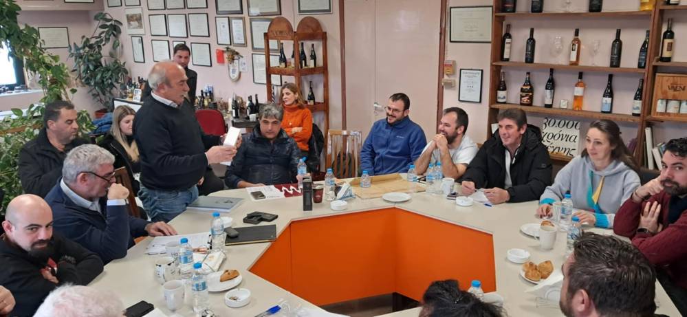 Νέο ΔΣ στον Σύνδεσμο Αμπελουργών και Οινοποιών Νάουσας