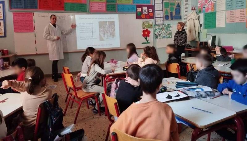 Ενημέρωση μαθητών για την οδική ασφάλεια στο 2ο Δημοτικό Βέροιας