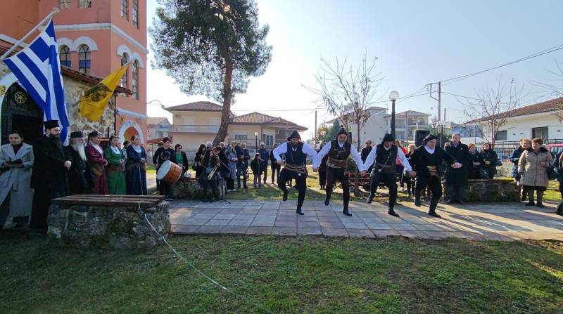 Ο Σύλλογος Ποντίων Μακροχωρίου Τίμησε τον Άγιο Θεόδωρο τον Στρατηλάτη