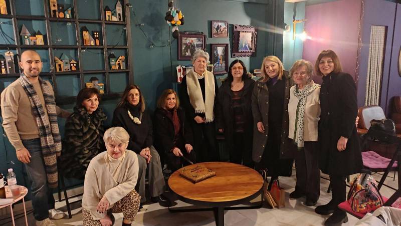 Κοπή βασιλόπιτας στη Λέσχη Ανάγνωσης Αλεξάνδρειας “Κινηματόδρασις”