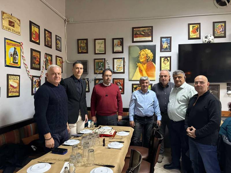 Σε ζεστό κλίμα η κοπή βασιλόπιτας της ΕΡΒΑΝ