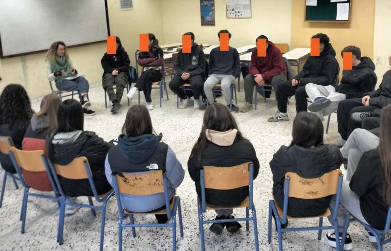 Βιωματικό Εργαστήριο για την Έμφυλη Βία στις Συντροφικές Σχέσεις στο 2ο ΓΕΛ Νάουσας με Στόχο την Ενημέρωση και την Πρόληψη