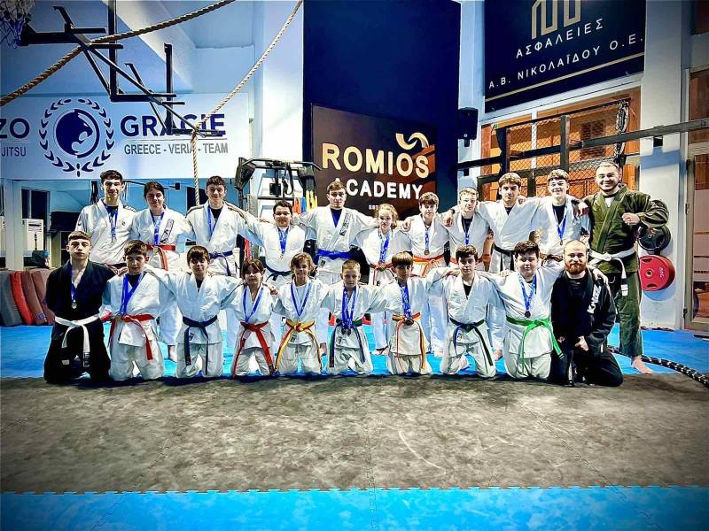 Διακρίσεις του Ρωμιού στο πρωτάθλημα jiu jitsu Βορείου Ελλαδος