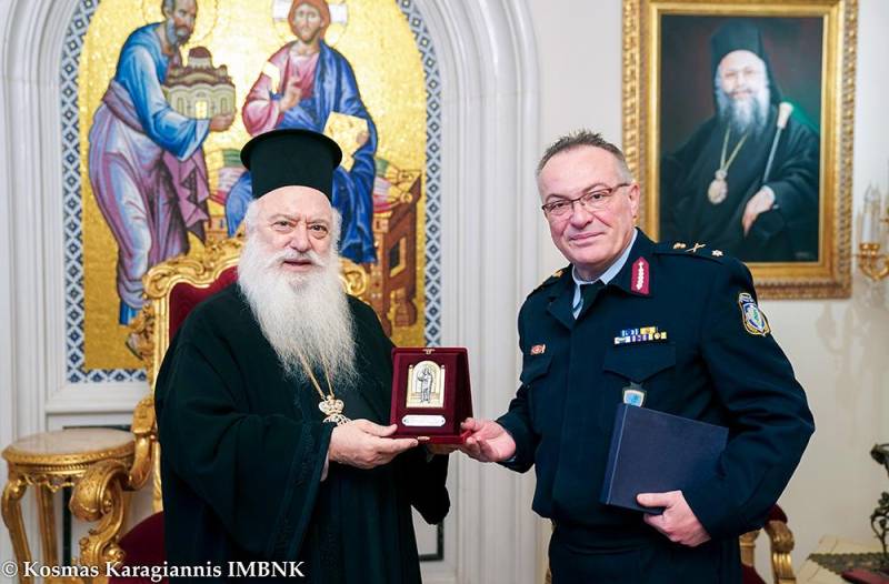 Ο Γενικός Περιφερειακός Αστυνομικός Διευθυντής Κεντρικής Μακεδονίας στον Μητροπολίτη Βεροίας