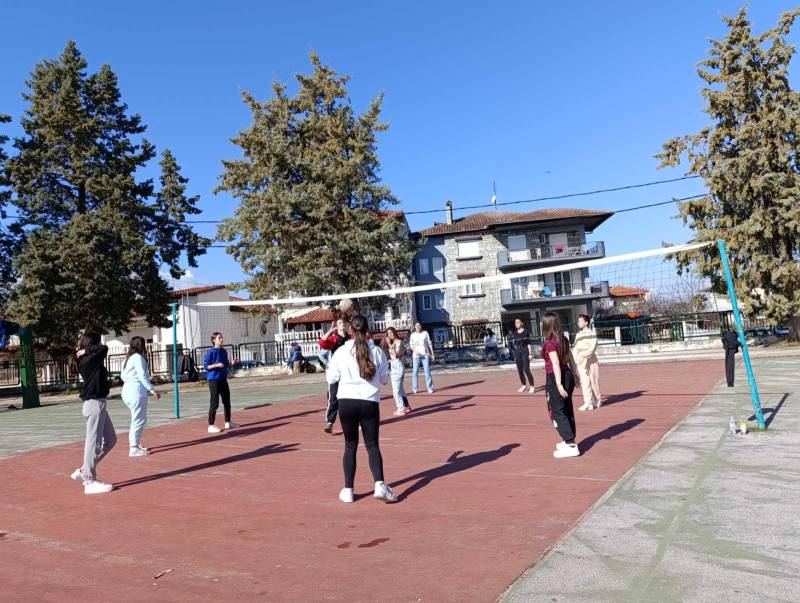 Το Γυμνάσιο Μακροχωρίου συμμετείχε στην Πανελλήνια Ημέρα Φιλάθλου