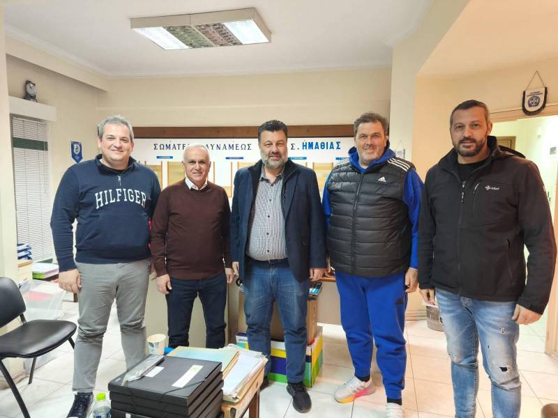 Ο επικεφαλής της περιφερειακής παράταξης «Πράξεις για τη Μακεδονία» Χρήστος Παπαστεργίου στην ΕΠΣ Ημαθίας
