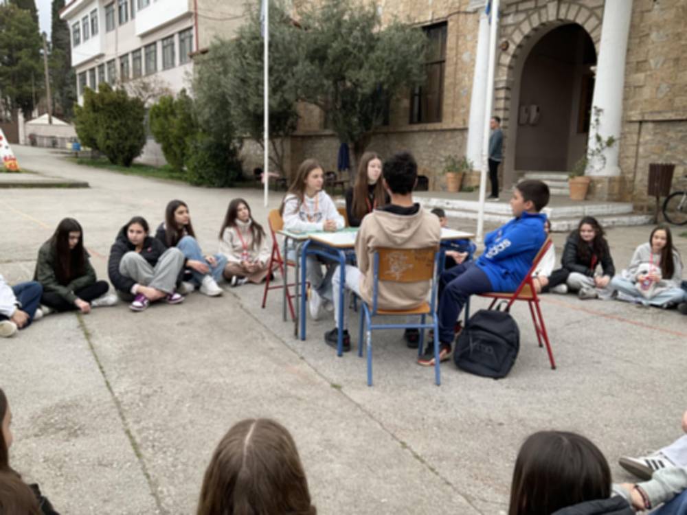 Επίσκεψη του 2ου Γυμνασίου Βέροιας στο «Λάππειο» 1ο Γυμνάσιο Νάουσας